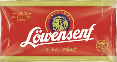 Produktbild von Löwensenf Extra Scharf 120 x10 ml Beutel