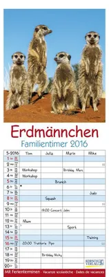 Produktbild von Familientimer Erdmännchen 2016
