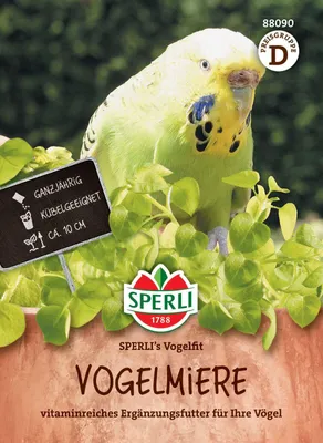 Produktbild von SPERLI Vogelmieresamen Vogelfit Stellaria media 0,5 m²