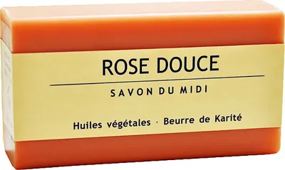 Produktbild von Savon du Midi Sheabutterseife ROSE DOUCE (Rose)