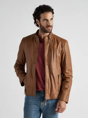 Produktbild von JCC Lederjacke 16-13-2 Herren cognac XL