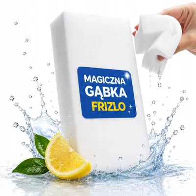 Zdjęcie produktu dla Gabka - Magiczna gabka - Biala - Grubosc 20 mm - 1 sztuka - Gabka czyszczaca