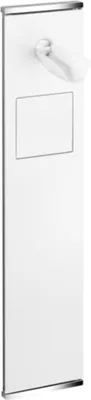 Image de Keuco Plan Integral Modul WC 2 176 x 775 x 143 mm à gauche avec collecteur de déchets - chromé/laqué blanc - 44976015101