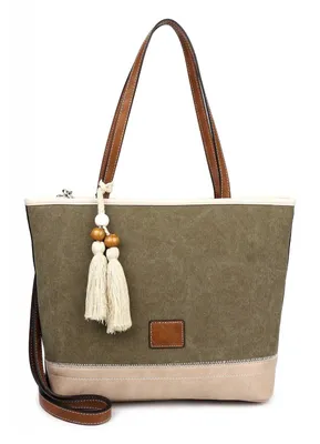 Produktbild von SURI FREY Damen Shopper Damen Shopper Polly 22066-Onesize SUR-5222 khaki Onesize