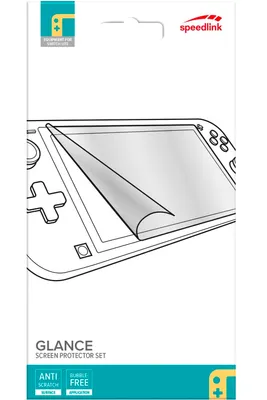Image de Glance 3x Kit de protection d'écran pour Nintendo Switch Lite