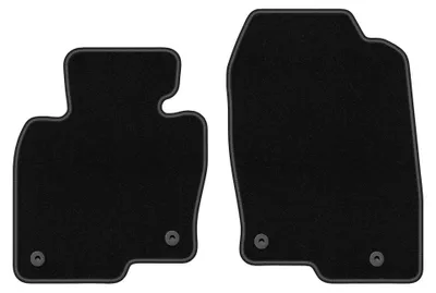Immagine prodotto di Tappetini anteriori in moquette per Mazda CX-5 II 2017- (SUV) – 2 pezzi, neri, su misura – Wielganizator BASIC