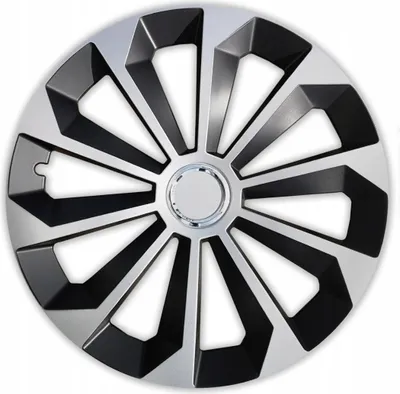 Produktbild von Radkappen Radzierblenden Radblenden FAME 13" Zoll silber & schwarz 4er Set VW SEAT TOYOTA OPEL KIA