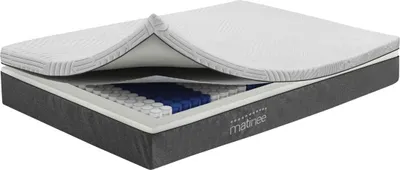 Produktbild von Matinee® Aady Matratze 120x200 H3, 7-zonen Taschenfederkernmatratze mit Memory Foam, Hohe Federkernmatratze, TFK Sieben komfortzonen, Simply Flex Abdeckung, Härtegrad 3