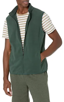Produktbild von A. Essentials Herren Polarfleece-Weste mit durchgehendem Reißverschluss (erhältl