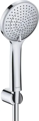 Produktbild von Duravit - Brausehalterset - MinusFlow | Handbrause | Schlauch Chrom