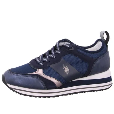 Produktbild von U.S. Polo Assn. - Damen - Sylvi Sneakers - Grau/Marine/Weiß - Gr. 36