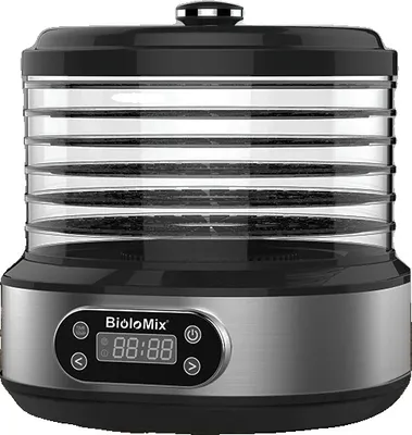 Obrázok produktu pre Dehydrátor potravín, 6 políc, nastaviteľná regulácia teploty, BFD806, EÚ, 220V