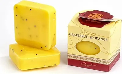 Produktbild von Einseifer - Lanolin Gästeseifen Grapefruit & Orange - 2er Geschenkpackung