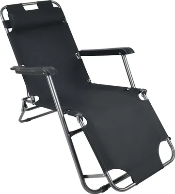 Produktbild von VCM Sonnenliege klappbar | Maße Liegestuhl ca. L. 153 x B. 60 x H. 27 cm | Maße Sitzposition ca. L. 115 x B. 60 x H. 84 cm | leicht und kompakt | Liegestuhl - Maltosa