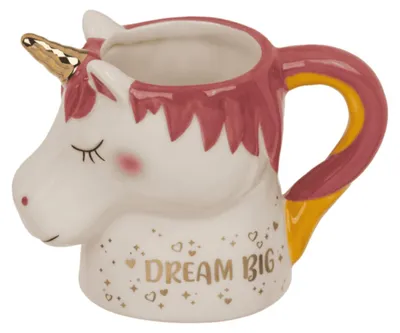 Produktbild von Einhorn Tasse - Kaffeebecher im Design eines Einhorn-Kopfes