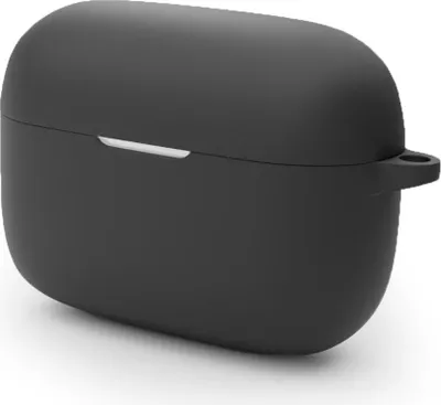 Produktbild von Silikonhülle Schutzhülle Kompatibel mit Sony LinkBuds WF-LS900 Kopfhörer Ohrhörer in Schwarz