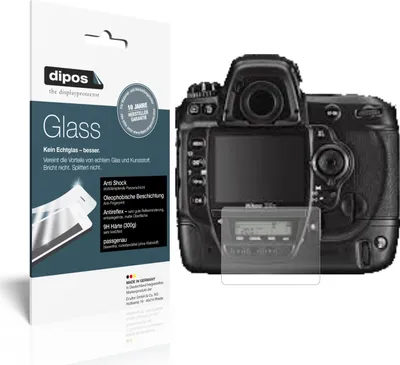 Obrázok produktu pre 1x ochranná fólia pre Nikon D3x matná - proti nárazom 9H fólia dipos Glass plastové sklo