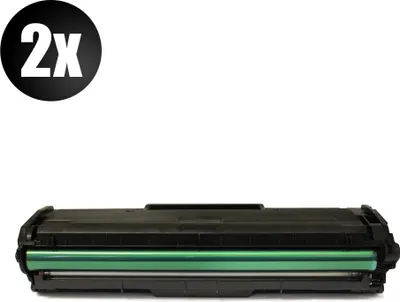 Produktbild von 2x Eurotone Toner Alternative für Samsung MLT-D101S Black Schwarz