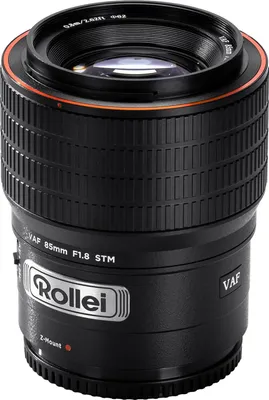 Produktbild von Rollei AF 85 mm F/1.8 Vollformat Objektiv für Nikon Z mit STM-Autofokus | HFT-X Beschichtung | Vollmetall Gehäuse 477g Kompatibel mit Kamera APS-C Z50/Z30/Zfc und Full Frame Z9/Z8/Z7/Z6/Z5 Series