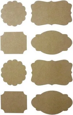 Obrázok produktu pre 96 nálepiek Baroque Kraft
