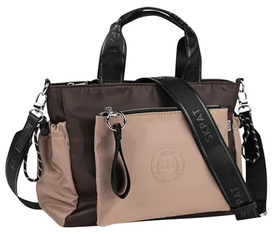Productafbeelding van Elegante Leren Handtas voor Dames met Ruime Compartimenten