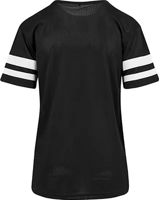 Produktbild von Build Your Brand BY033 | Ladies Mesh Stripe - Farbe: Black/White - Größe: XL