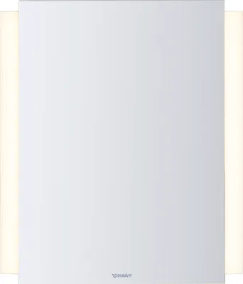 Produktbild von Duravit Ketho.2 Spiegel, LED-Lichtfelder seitlich, 600x700x33 mm, mit Dimmfunktion, mit Sensorschalter, K27071000000100