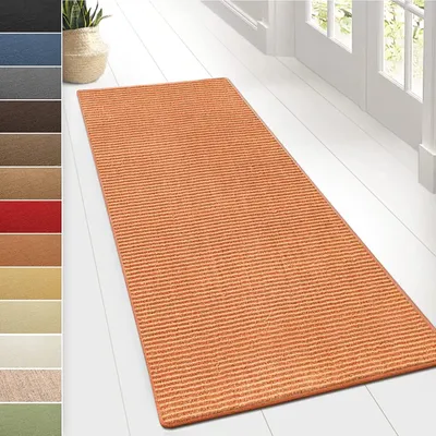 Produktbild von Teppich-Läufer auf Maß gekettelt Sylt apricot Breite: 80 cm, Länge: 200 cm