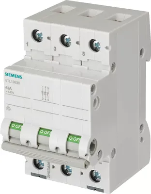 Immagine prodotto di SENTRON 3P 32A 400V Modulo sezionatore 5TL1332-0 Siemens