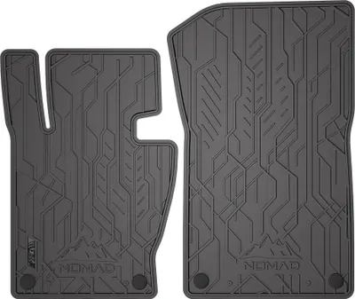 Produktbild von Fußmatten Gummimatten Antirutsch für BMW X3 E83 2003-10 Automatten Schwarz 2 tlg