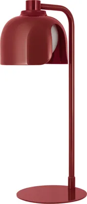 Zdjęcie produktu dla OSRAM Decor Corolle Table Lampa stołowa, czerwone metalowe szkło, gniazdo G9, kabel tekstylny, styl retro