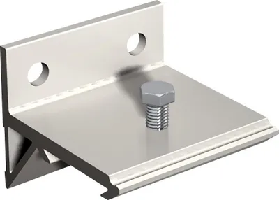 Produktbild von Winkelhalterung für Innenschiebetürschiene 40 x 32 x 39