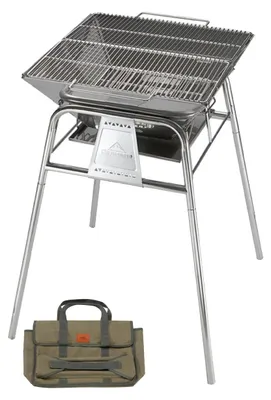 Immagine prodotto di Griglia portatile pieghevole per barbecue, in acciaio inossidabile