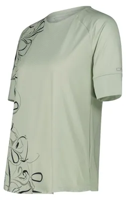 Immagine prodotto di CMP, maglietta girocollo da donna, modelli: 52576-36, 52576-38, 52576-40, 52576-42, 52576-44, 52576-46, 52583-36, 52583-38, 52583-40, 52583-42, 52583-44, 52583-46, 52611-36, 52611-38, 52611-40, 52611-42, 52611-44, 52611-46. Colore: CMP-36N5306, pistacchio, taglia 40