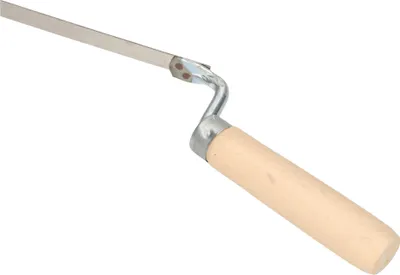 Produktbild von KOTARBAU® Edelstahl Fugenkelle 12 mm zum Verfugen mit Holzgriff Spachtel Fugeneisen Fugenformer unabdingbar für Fugenarbeiten