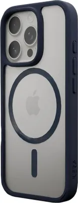 Immagine prodotto di custodia protettiva iLera Go ColorAnt Clear in blu per iPhone 16 Pro Max