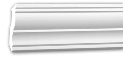 Produktbild von PROFHOME 150288 Eckleiste aus Polyurethan Deckenleiste Stuckleiste 2 m