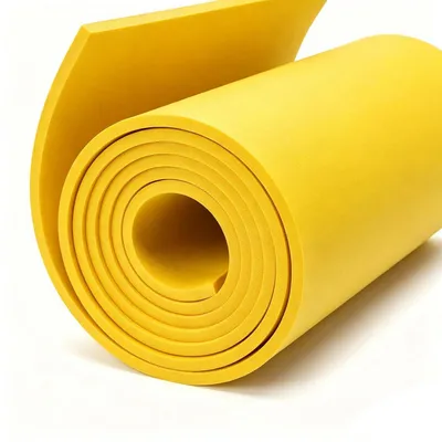 Obrázok produktu pre Penová doska z molitanu, žltá, 5 mm, 35 x 200 cm, EVA pena, materiál na kreatívne projekty