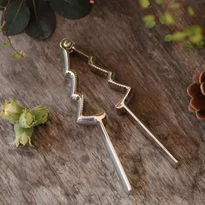 Produktbild von Nussknacker O Tannenbaum - silber