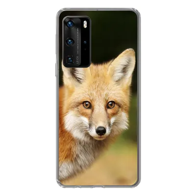 Produktbild von MuchoWow® Handyhülle Schutzhülle Hülle für Huawei P40 Pro Fuchs - Welpe - Porträt Silikon Softcase Handy Hülle - Schutz