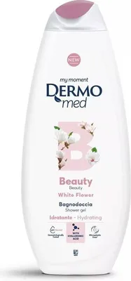 Immagine prodotto di Gel doccia ai fiori bianchi 750ml - Dermomed