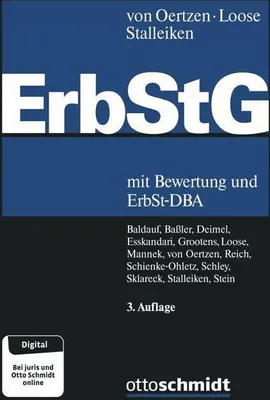 Produktbild von Erbschaftsteuer- und Schenkungsteuergesetz (ErbStG)