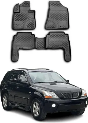 Immagine prodotto di 2009-2012 Kia Sorento tappetini TPE nero 4 pezzi