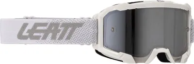 Immagine prodotto di Maschera motocross LEATT Velocity 4.5 Iriz bianco grigio lente argento 50%