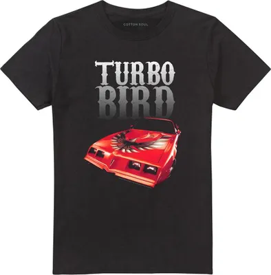 Obrázok produktu pre Pontiac - Tričko "Turbo Bird" pre mužov/dámy uni TV22073 (L) (Čierna)