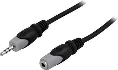 Immagine prodotto di Cavo audio DELTACO, 3,5mm ha - ho, 0,5m