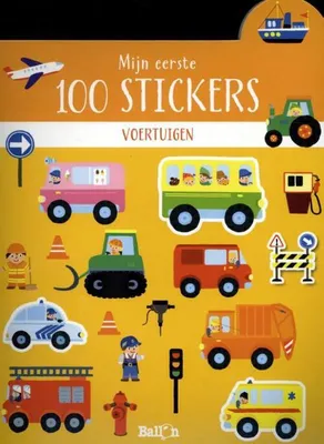 Productafbeelding van Mijn eerste 100 stickers - Voertuigen