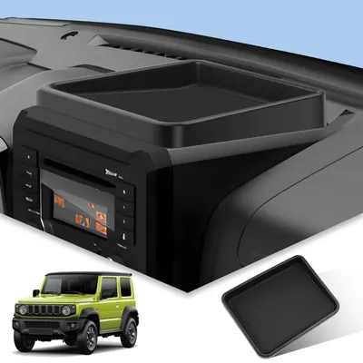 Immagine prodotto di Contenitore portaoggetti per console centrale, compatibile con Suzuki Jimny JB64 JB74 dal 2018 al 2024, realizzato in plastica ABS