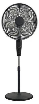 Obrázek produktu pro Ventilátor Elite ETSF-0335, 60W, 40 cm, 3 rychlosti, 5 lopatek, Ionizátor, Černý