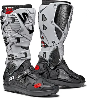 Produktbild von Sidi Crossfire 3 SRS Motocross Stiefel Farbe: Schwarz/Grau, Grösse: 47
